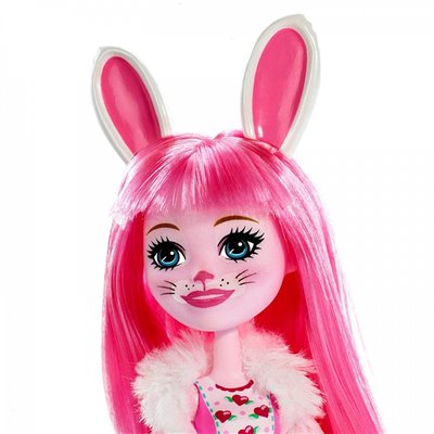 Mattel Enchantimals Κούκλα Και Ζωάκι Bree Bunny And Twist 