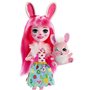 Mattel Enchantimals Κούκλα Και Ζωάκι Bree Bunny And Twist 