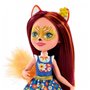 Mattel Enchantimals Κούκλα Και Ζωάκι Felicity Fox And Flick 