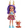 Mattel Enchantimals Κούκλα Και Ζωάκι Danessa Deer And Sprint 