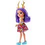 Mattel Enchantimals Κούκλα Και Ζωάκι Danessa Deer And Sprint 