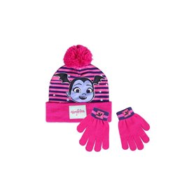 Cerda Vampirina Σετ Σκούφος Και Γάντια - Μωβ 