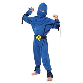 Fun Fashion Αποκριάτικη Στολή Νίντζα Μαχητής Μπλε Νο. 08  Fun Fashion Αποκριάτικη Στολή Νίντζα Μαχητής Μπλε Νο. 08