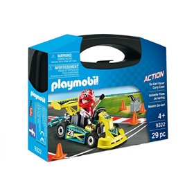 Playmobil Bαλιτσάκι Go-Kart  Playmobil Bαλιτσάκι Go-Kart