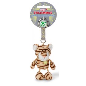 Nici Talisminis I Will Be Your Friend Μπρελόκ Τιγράκι Με Καφέ Ρίγες 7 Εκ.  Nici Talisminis I Will Be Your Friend Μπρελόκ Τιγράκι Με Καφέ Ρίγες 7 Εκ.