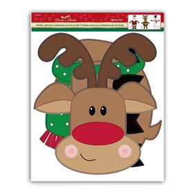 Christakopoulos Χριστουγεννιάτικο Στολίδι Φιγούρα Χάρτινη 92 Εκ. - 3 Σχέδια 