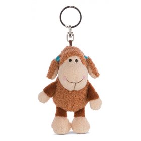 Nici Μπρελόκ Προβατάκι Jolly Jo 10 Εκ. - Καφέ  Nici Μπρελόκ Προβατάκι Jolly Jo 10 Εκ. - Καφέ