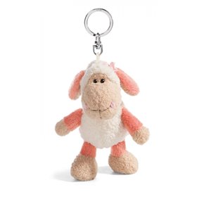 Nici Μπρελόκ Προβατάκι Jolly Mellow 10 Εκ. - Λευκό, Ροζ  Nici Μπρελόκ Προβατάκι Jolly Mellow 10 Εκ. - Λευκό, Ροζ