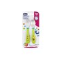 Chicco Metal Cutlery Mix And Match Πιρούνι - Κουτάλι 18M - 2 Χρώματα 