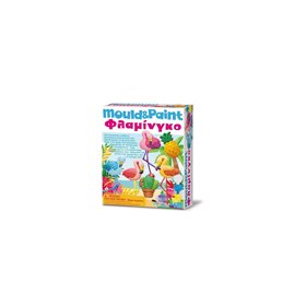 4M Mould And Paint Κατασκευή Φλαμίνγκο Μαγνητάκια, Καρφίτσα 