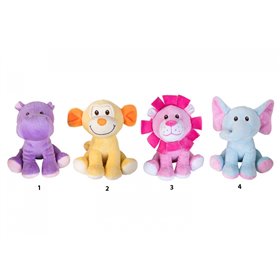 Christakopoulos Λούτρινα Ζωάκια Ζούγκλας 15Εκ. - 4 Σχέδια 