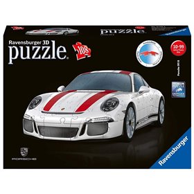 Ravensburger 3D Puzzle 108 Τεμ. Porsche 911R  Ravensburger 3D Puzzle 108 Τεμ. Porsche 911R