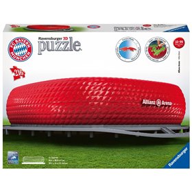 Ravensburger 3D Puzzle Maxi 216 Τεμ. Allianz Arena  Ravensburger 3D Puzzle Maxi 216 Τεμ. Allianz Arena