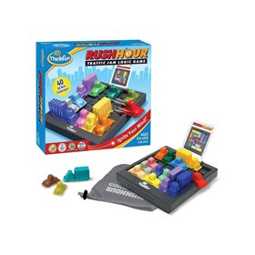 ThinkFun Παιχνίδι Λογικής Rush Hour  ThinkFun Παιχνίδι Λογικής Rush Hour