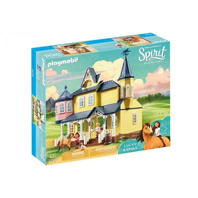 Playmobil Spirit Το Σπίτι Της Lucky 