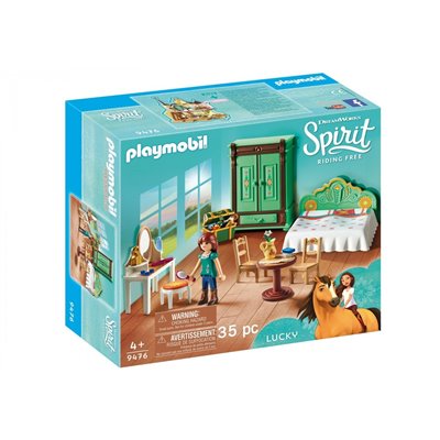 Playmobil Spirit Το Υπνοδωμάτιο Της Lucky 