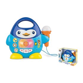 MG TOYS Winfun Μουσικό Πιγκουινάκι Με Μικρόφωνο Penguin Music Player  MG TOYS Winfun Μουσικό Πιγκουινάκι Με Μικρόφωνο Penguin Music Player