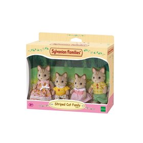 Epoch Sylvanian Families: Οικογένεια Striped Cat 