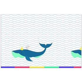 PROCOS Decorata Τραπεζομάντηλο Πλαστικό Αρκτική 120X180εκ.  PROCOS Decorata Τραπεζομάντηλο Πλαστικό Αρκτική 120X180εκ.