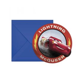 PROCOS Cars The Legend Of The Track Προσκλήσεις Και Φάκελα - 6 Τμχ  PROCOS Cars The Legend Of The Track Προσκλήσεις Και Φάκελα - 6 Τμχ