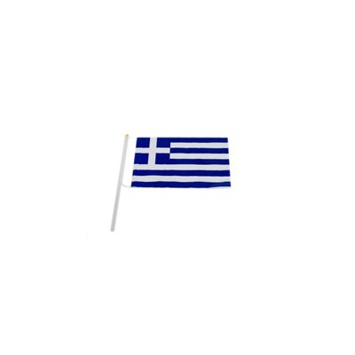 Argy Toys Σημαία Ελλάδος Πολυεστερικό Με Κοντάρι 
