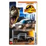 Mattel Match Box Jurassic World Αυτοκινητάκια Μεταλλικά 