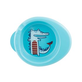 Chicco Warmy Plate Πιάτο Θερμός Μπλε 6Μ+ 
