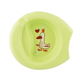 Chicco Easy Feeding Πιάτο Φαγητού - 3 Χρώματα 