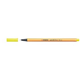 STABILO Fineliner Point Μαρκαδόρος Ακίδας 0,4Mm 88/24 Neon Κίτρινο 