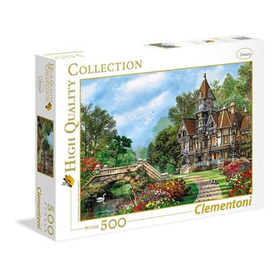 Clementoni Παζλ Quality Collection Παλιό Waterway Cottage 500 Τμχ 