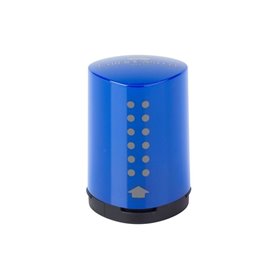 Faber-Castell Ξύστρα Mini Grip Κόκκινη-Μπλε 