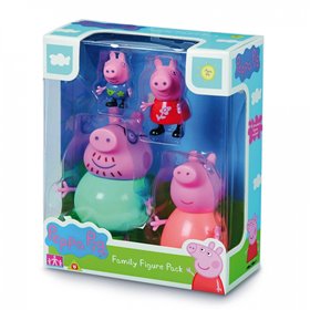 GIOCHI PREZIOSI Peppa Pig Η Οικογένεια Της Πέππα, 4 Φιγούρες 
