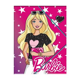 GIM Barbie Ντοσιέ Με Λάστιχο Α4  GIM Barbie Ντοσιέ Με Λάστιχο Α4