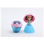 Just toys Cup Cake Surprise Mini Glitter: Μικρές Πριγκίπισσες Με Glitter, Σειρά 2 - 12 Σχέδια 