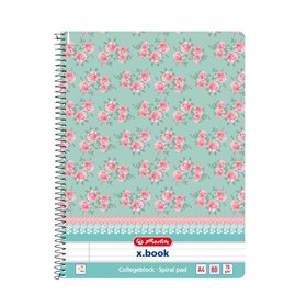 herlitz Σπιράλ A4 Ladylike 80 Φύλλα 1Τεμάχιο Σε 3 Σχέδια  herlitz Σπιράλ A4 Ladylike 80 Φύλλα 1Τεμάχιο Σε 3 Σχέδια