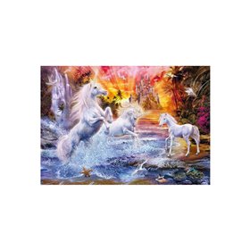 Clementoni Παζλ Quality Collection Αγριοι Μονόκεροι 1500 Τμχ 