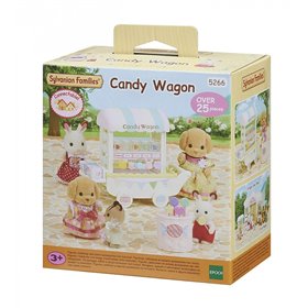 Epoch Sylvanian Families: Καρότσι Γλυκών Και Καραμέλας(Candy Wagon) 