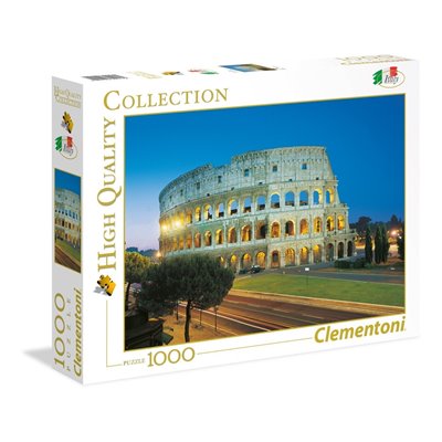 Clementoni Παζλ 1000Τεμ. High Quality Collection Το Κολοσσαίο Της Ρώμης 
