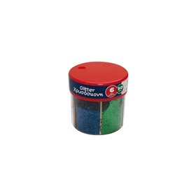 LUNA OFFICE LUNA The Littlies Glitter Σκόνη 6 Χρωμάτων, 50Γρ. 