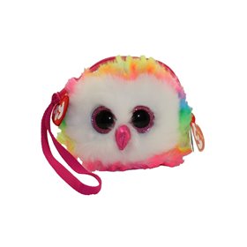 ty Owen Χνουδωτό Πορτοφολάκι Κουκουβάγια Πολύχρωμη  ty Owen Χνουδωτό Πορτοφολάκι Κουκουβάγια Πολύχρωμη