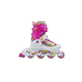 ΑΘΛΟΠΑΙΔΙΑ Roller Skate Αυξομειούμενα Πατίνια 38-41 - Φούξια 