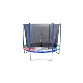 MG TOYS Τραμπολίνο Πολύχρωμο Με Δίχτυ 305X253 Εκ.  MG TOYS Τραμπολίνο Πολύχρωμο Με Δίχτυ 305X253 Εκ.