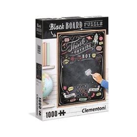 Clementoni Παζλ Μαυροπίνακας Outside The Box 1000 Τμχ 