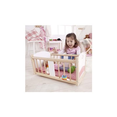 Hape rock a bye best sale baby cradle