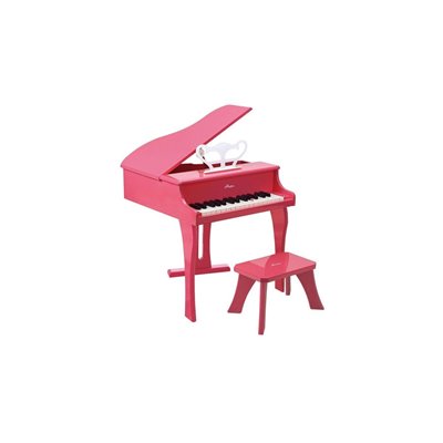 Hape Early Melodies Ξύλινο Πιάνο 30 Κλειδιά- Grand Piano Pink 