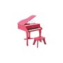 Hape Early Melodies Ξύλινο Πιάνο 30 Κλειδιά- Grand Piano Pink 