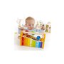 Hape Early Melodies Pound &amp Tap Bench Με Ξυλόφωνο Και Μπάλες 