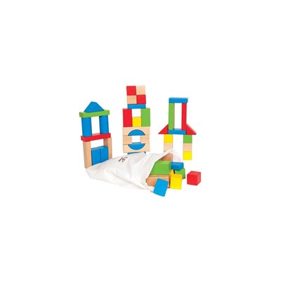 Hape Early Explorer Ξύλινα Τουβλάκια Maple Blocks 