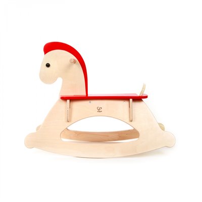 Hape Early Explorer Ξύλινο Κουνιστό Αλογάκι Rock And Ride Rocking Horse 