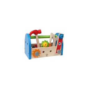 Hape Fix-It Tool Box - Καλαθάκι Με Βίδες & Εργαλεία Που Τα Αποθηκεύει & Μεταφέρεται - 17Τεμ.  Hape Fix-It Tool Box - Καλαθάκι Με Βίδες & Εργαλεία Που Τα Αποθηκεύει & Μεταφέρεται - 17Τεμ.